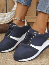 Baskets Casual Taille Plus à Lacets pour Femmes